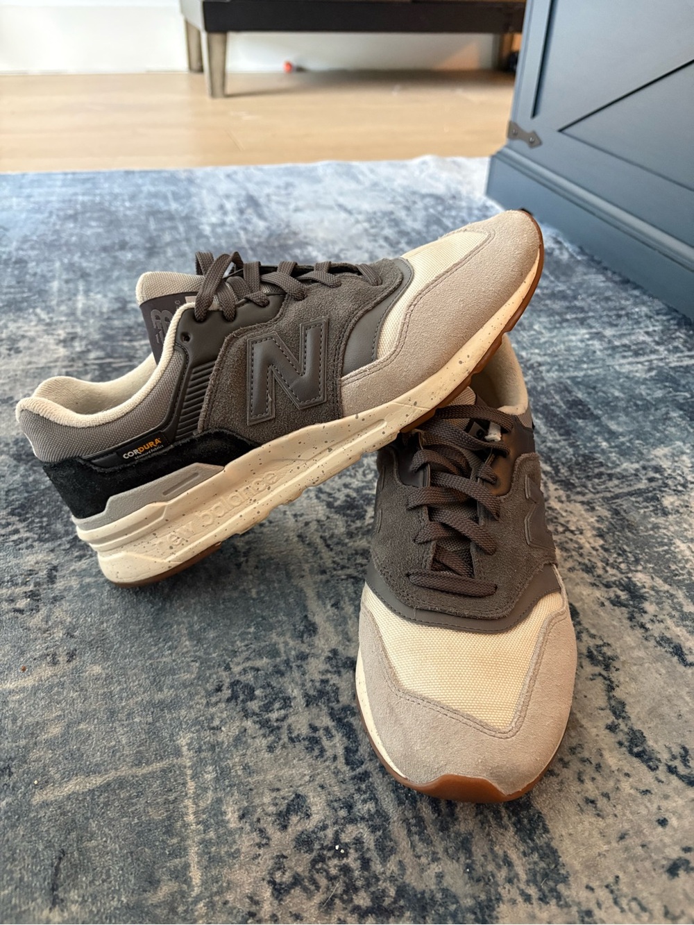 New Balance 997H Grey Gum Cordura CM997HTO Men’s Size 9.5